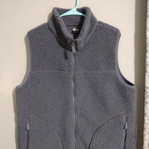 Eddie Bauer Vest Womens XL Full Zip Fleece Outdoor Outfitters